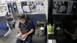 Train telework